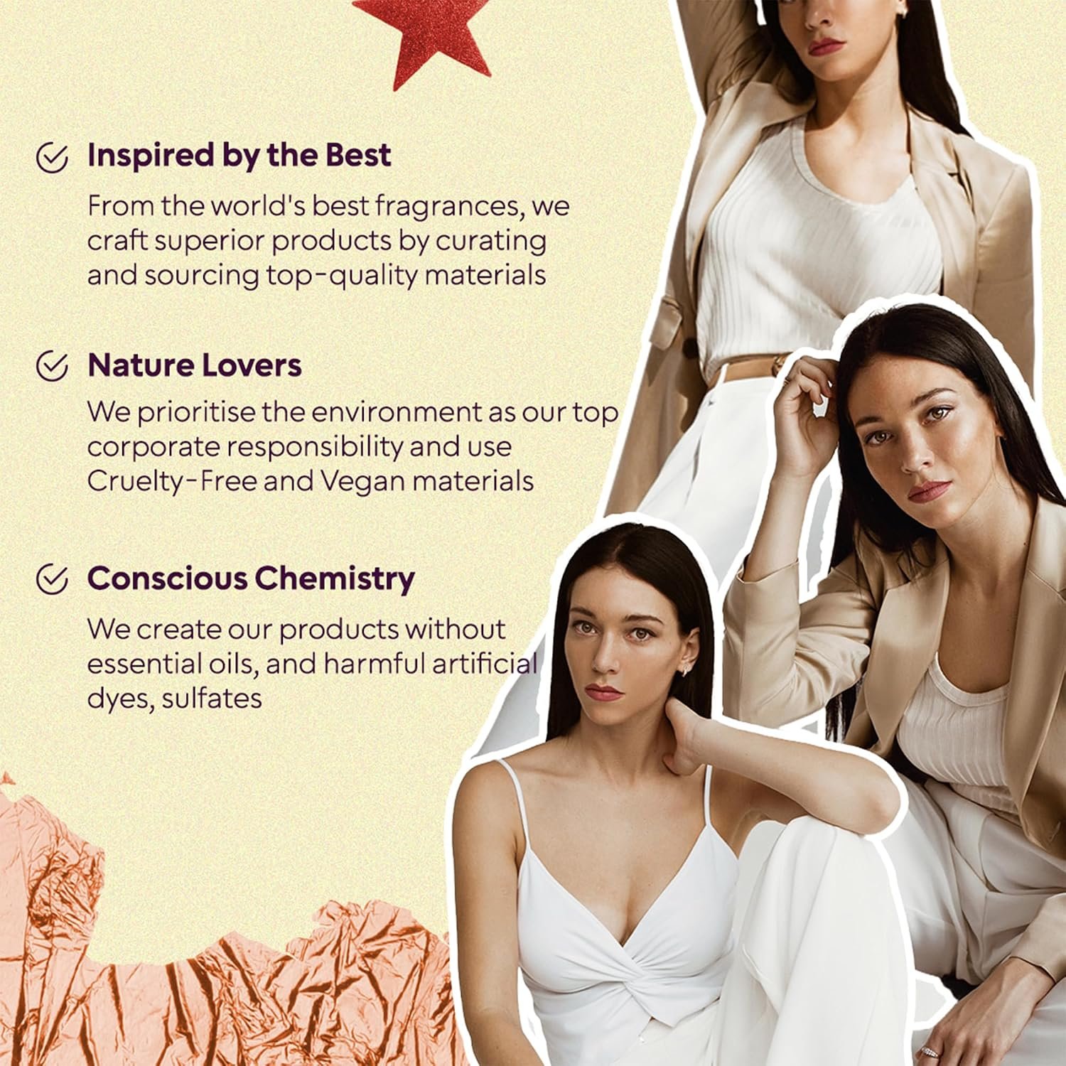 Bellavita Luxury Women's Perfume Gift Set with Rose, Senorita, Date, and Glam | 80ml | Perfume for Women | Pink Pepper, Yuzu and Floral Peach | Long Lasting Fragrance - Image 7