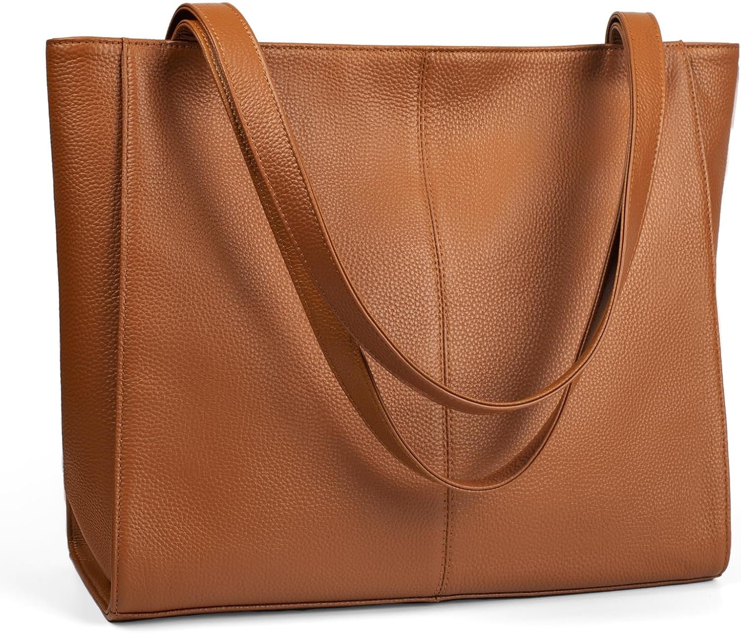 befen Genuine Leather Tote Bag for Women Work Travel Leather Purse Handbags