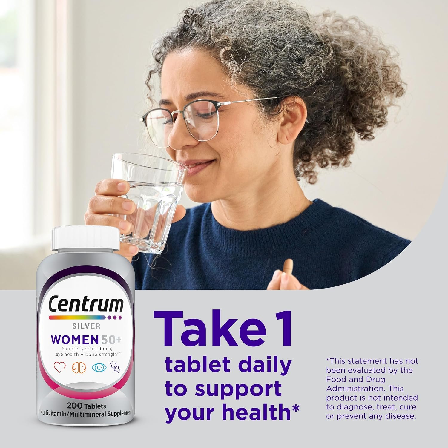 Centrum Silver Women's Multivitamin for Women 50 and Over, 200 Tablets - Image 5