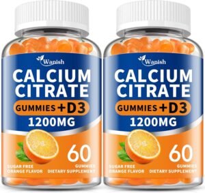 (2 Pack)Calcium Citrate 1200mg with...