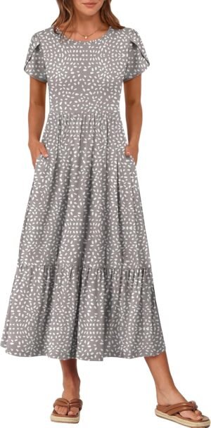 ANRABESS Womens Summer Petal Short ...