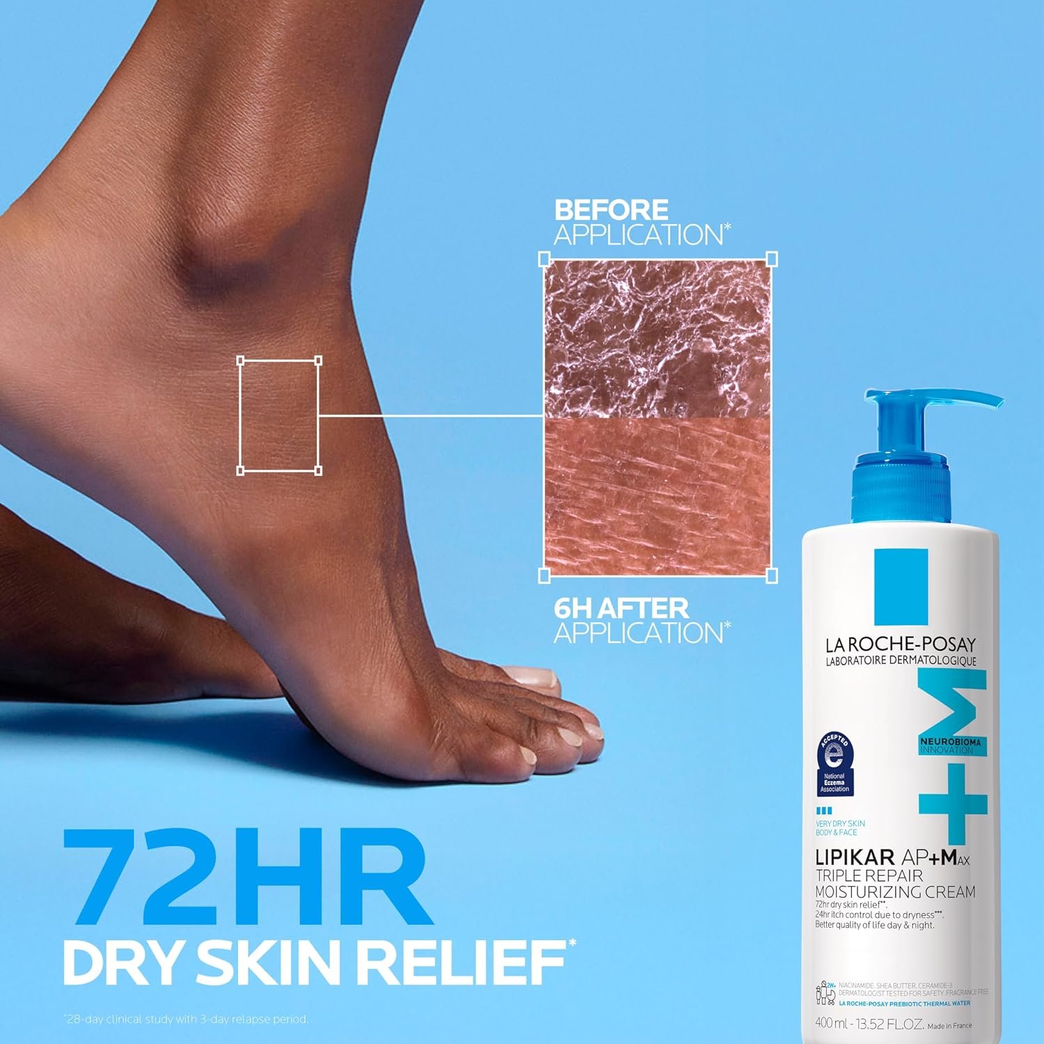 La Roche-Posay Lipikar AP+MAX Triple Repair Moisturizing Body Cream - Image 5