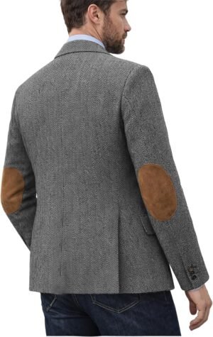 Men’s Herringbone Tweed Blaze...