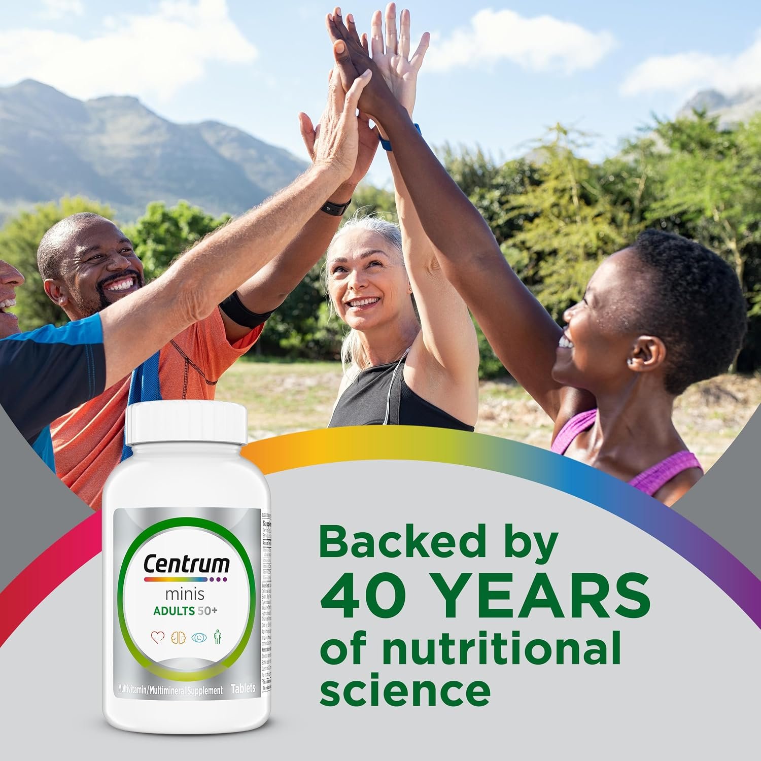 Centrum Minis Silver Multivitamin for Adults 50 and Over, 320 Tablets - Image 6