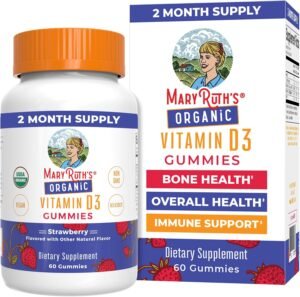 MARYRUTH’S Organic Vitamin D3...