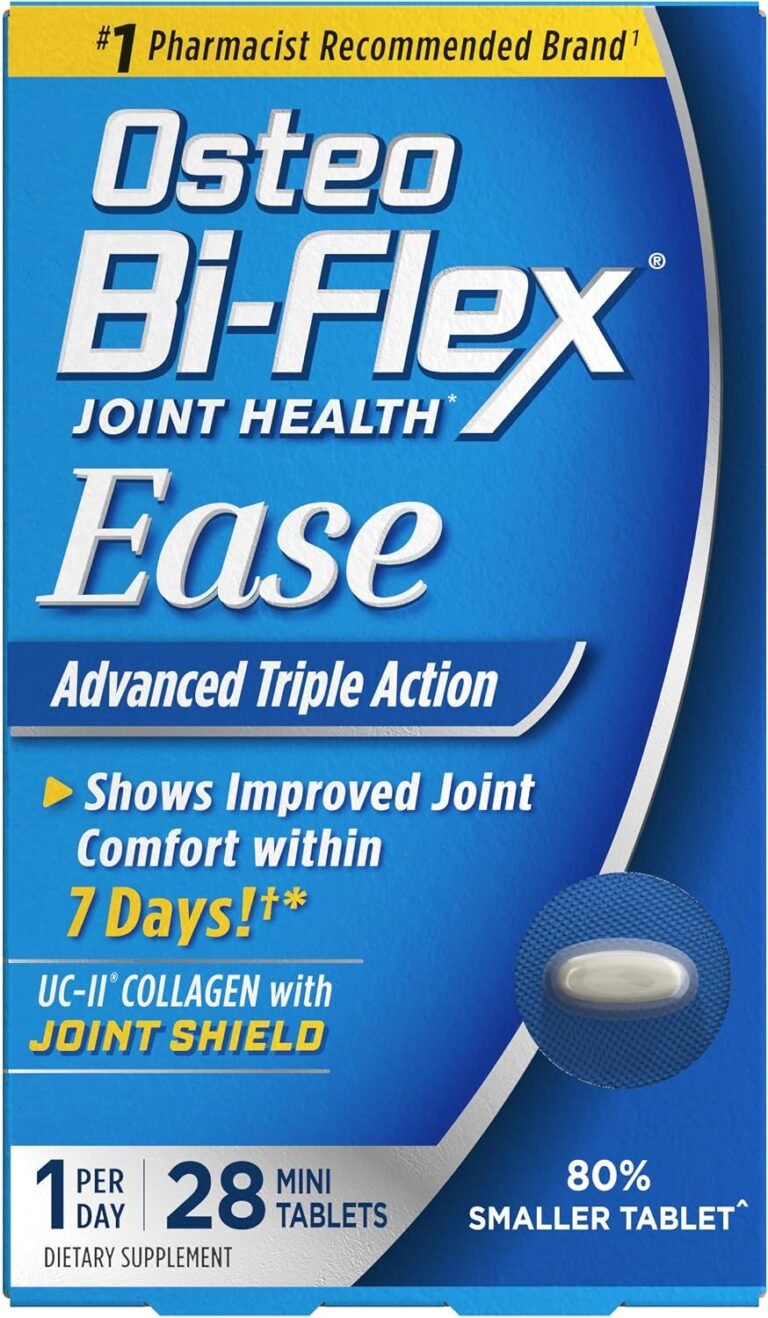 Osteo Bi-Flex Ease Mini Tablet Triple Action UC-II Collagen Supplement