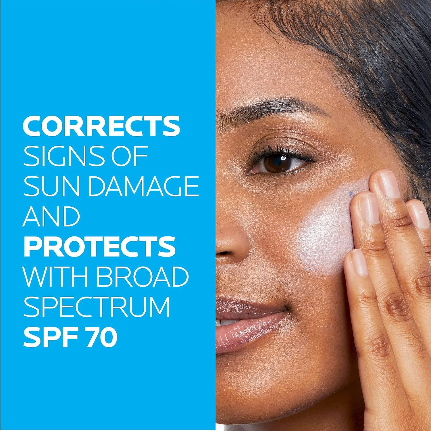 La Roche-Posay Anthelios UV Correct Sunscreen Moisturizer SPF 70, Daily Anti-Aging Face Moisturizer with Niacinamide to Even Skin Tone & Fine Lines, Sun Protection for Sensitive Skin - Image 5