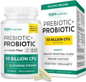 Prebiotics and Probiotics, 50 Billi...