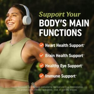 Omega 3 6 9 + DHA Gummies, Plant-Ba...