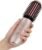 CARESKY® Cordless Curling Iron Brush, Rechargeable Battery Curling Iron with 200 Million Negative Ions, Portable Travel Curling Iron Brush, Cordless Heated Round Hair Curler Brush for Styles,Touch-Up