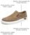 Trsorini Mens Slip-on Loafers Suede Platform Casual Dress Shoes | Soft Brown Suede Upper,Non-Slip Cushioned Insole,Light-Brown Suited For Driving, Walking, Daily Work Outdoor Wear
