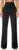 JEKAOYI Womens Straight Leg Dress Work Pants High Waist Stretchy Business Casual Pants Office Trousers Slacks