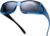 The Fresh High Definition Polarized Wrap Around Shield Sunglasses for Glasses – Leather Eyeglasses Case