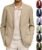 Mens Casual Blazer One Button Lightweight Sport Coats Solid Notched Lapel Suit Jackets Business Office Outfits