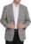 P&L Men’s Casual Plaid Sport Coat Classic Fit Stretch Blazer Big and Tall