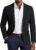 PJ PAUL JONES Men’s Lightweight Sport Coat Casual Blazer Slim Suit Jacket | One Button Blazer, Breathable Sportcoat, Machine Wash, Anti Wrinkle, Mens Suit Jacket Casual Business Daily Party Prom