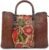 Genuine Leather Vintage Embossed Handbag for Women – Artisanal Cowhide Floral Crossbody Purse with Unique Craftsmanship