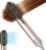 TYMO Hair Straightener Brush Blow Dryer 2-in-1, 2X Faster Wet to Dry Hair Straightener Hot Comb for Smooth Styling, Flowy Ionic Air Straightening Styler for Women, Add Shine & Less Heat Damage, Gold