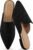 Ecetana Mules for Women Pointed Toe Flats Comfortable Backless Loafers