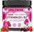Llama Naturals Vitamin D3, Vegan, Organic Immune Support Supplement, Vitamin D Gummies for Adults and Kids, Real Fruit Gummy Vitamins, Promotes Bone Health, No Added Sugar Cane, Raspberry, 60 Ct