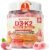 Vitamin D3 K2 Gummies 5,000 IU / 10,000 IU, Calcium + Magnesium,Vegan,60Cts