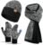 floconssy Men’s Winter Hat Scarf Gloves Set, 3 PCS Thermal Gears for Men