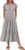 ANRABESS Womens Summer Petal Short Sleeve Maxi Dress with Pockets